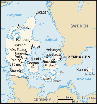 Map: DENMARK