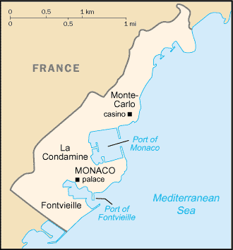 Map: MONACO