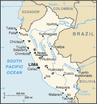 Map: PERU